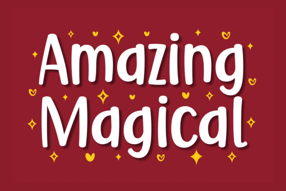 Amazing Magical: A Handwritten Font That Brings Charm to Branding