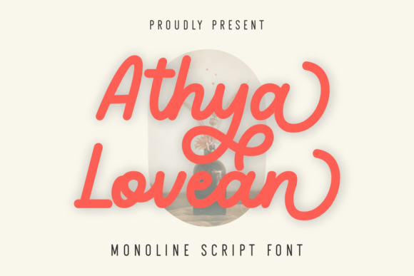 Athya Lovean: A Stylish Script Font for Business Branding