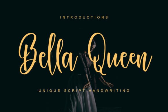 Bella Queen: A Stylish Handwritten Font for Modern Brand Design