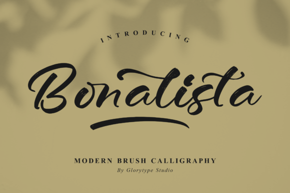 Bonalista: A Modern Script Font for Editorial Design and Digital Publishing