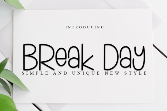 Break Day Font: A Web Designer’s Honest Review for Digital Branding
