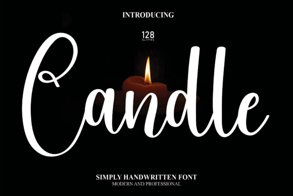 Candle: A Sweet Script Font for Handmade Labels, Invitations, and More