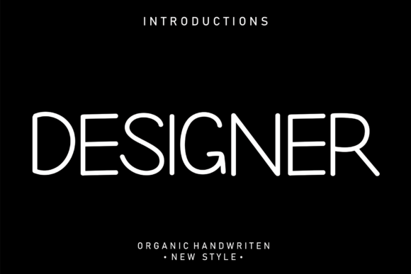 Designer: A Handwritten Font That Brings Personality to Web Design