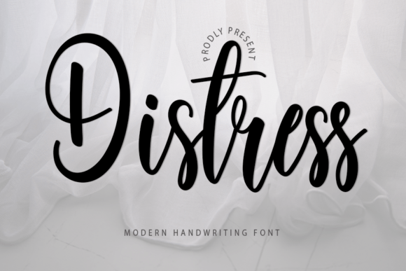 Distress: A Playful Handwritten Font for Modern Web Design