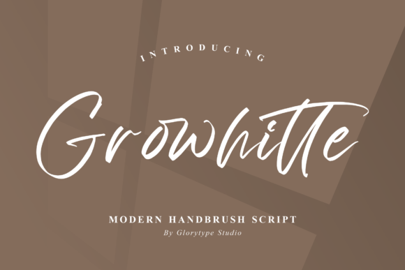 Growhitte: A Modern Script Font That Elevates Editorial Design
