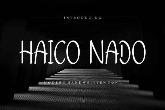 Haico Nado: A Handwritten Font That Brings Warmth to Editorial Design