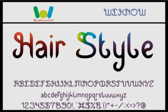 Hair Style: A Whimsical Handwritten Font for Scroll-Stopping Digital Design