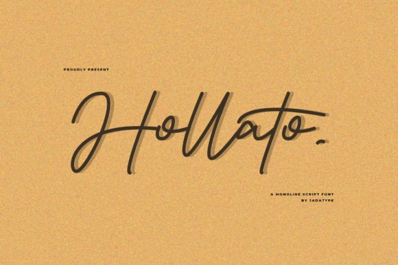 Hollato: A Modern Script Font for Scroll-Stopping Digital Marketing