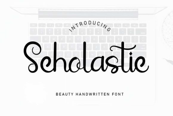 How Scholastic Font Transformed My Small Business Branding