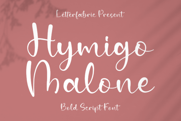 Hymigo Malone: A Script Font That Elevates Web Typography