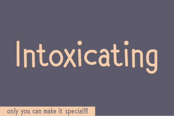 Intoxicating Font: A Web Designer’s Dream Typeface for Digital Branding