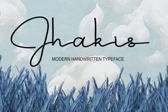 Jhakis: A Joyful Script Font for Makers and Creative Sellers