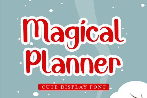 Magical Planner: A Handwritten Font with Editorial Charm