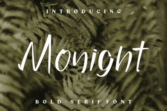 Monight: A Handwritten Font That Elevates Campaign Typography