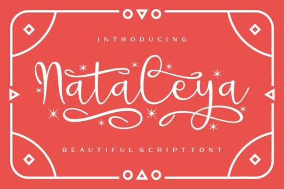 Nataleya: A Dazzling Script Font for Digital Designers