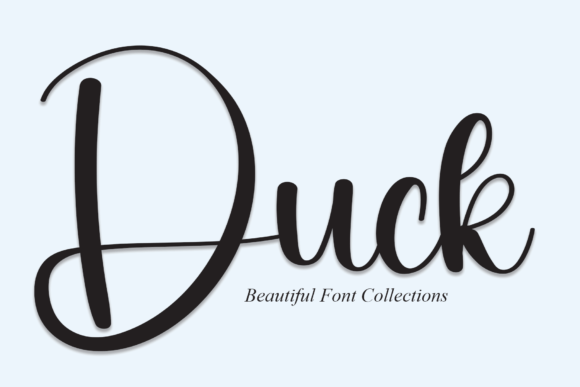 Why Duck: A Joyful Script Font for Modern Editorial Design