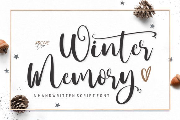 Winter Memory Font: Elevate Your Brand with Elegant Typography